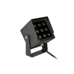 Projecteur LED moderne Gea Led GES2231 IP65 avec verre ajustable et boîtier en aluminium