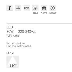 Farola LED IP65 Gea Led GES2250N