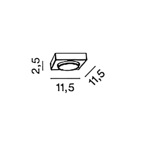 Applique Perenz BOTTONE 8564 B