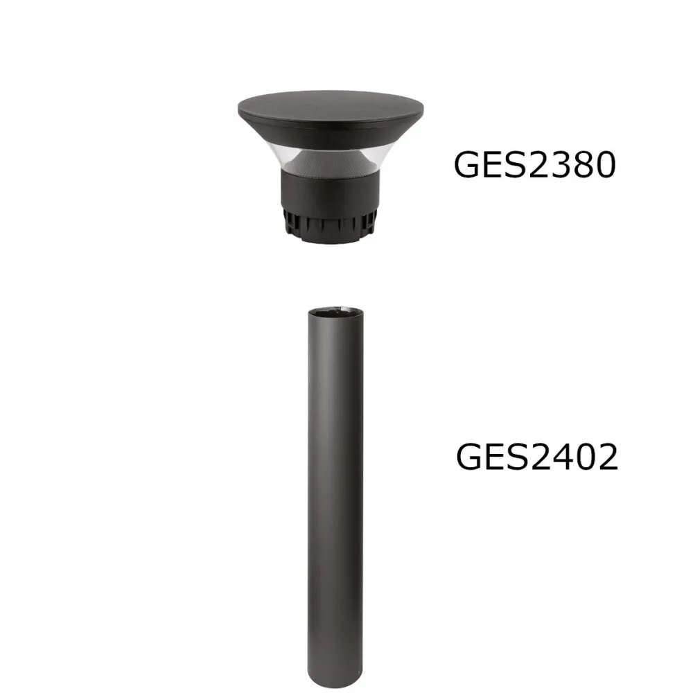 Gea Led GES2380+GES2402 LED-Modern-Laternenmast