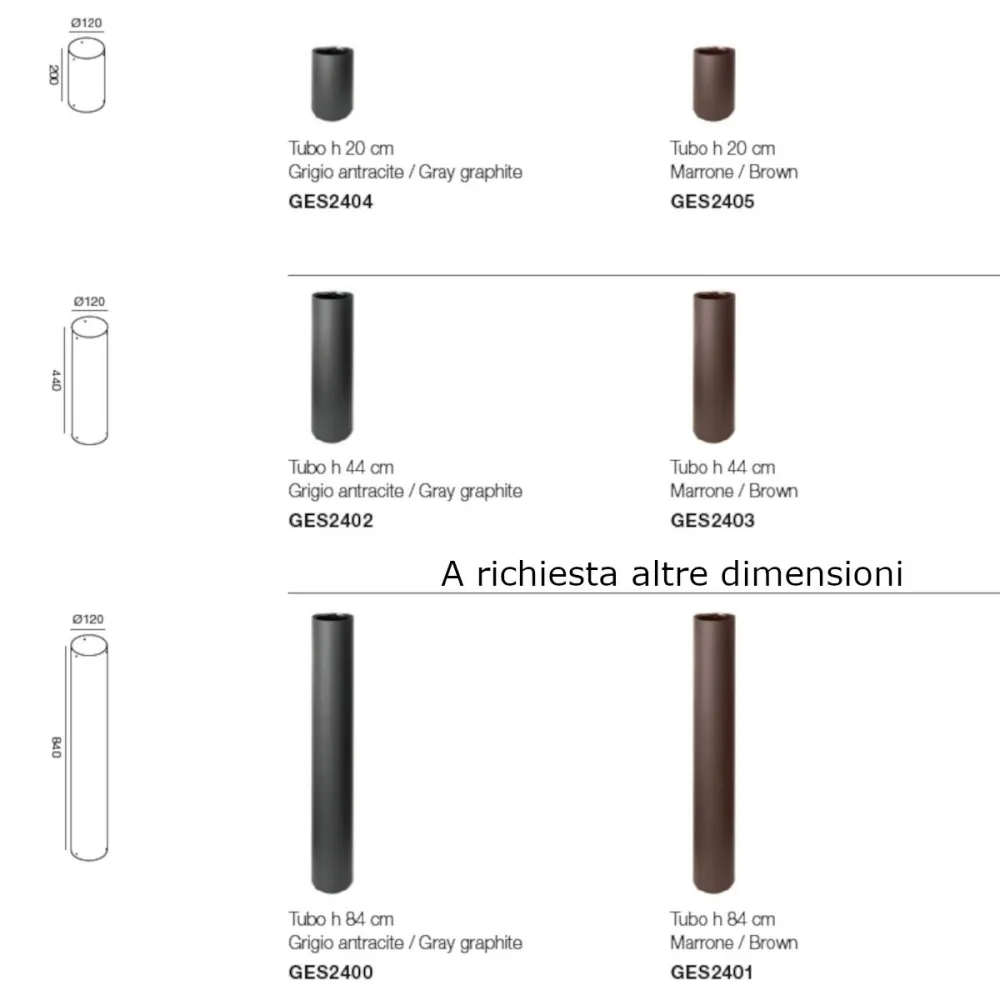 Gea Led GES2380+GES2402 LED-Modern-Laternenmast