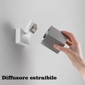 Foco orientable cuadrado Perenz PIN 8490B 8294B