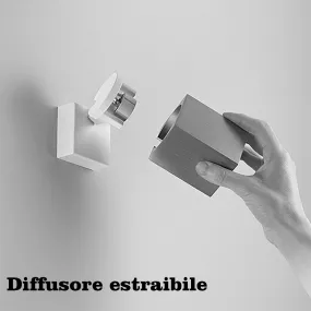 Foco cuadrado orientable bicolor Perenz PIN 8294OR 8490N