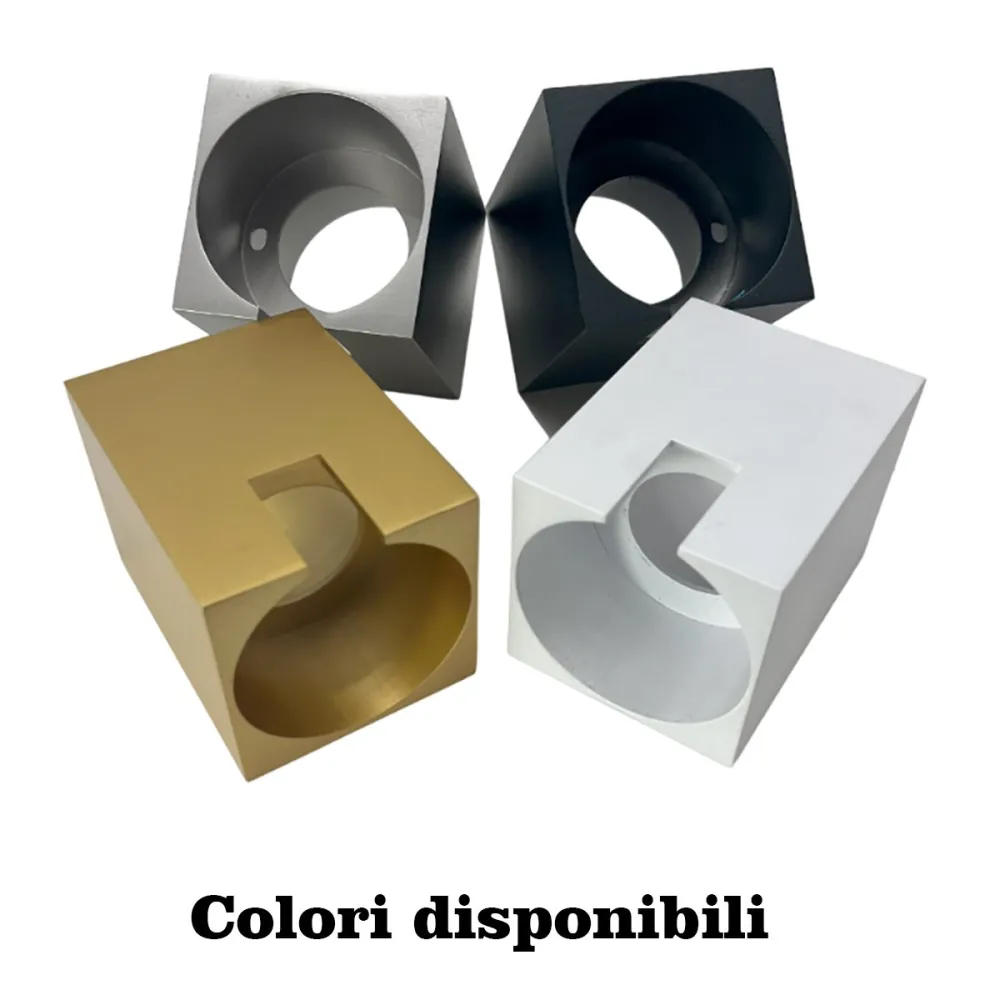 Foco cuadrado orientable bicolor Perenz PIN 8294OR 8490N