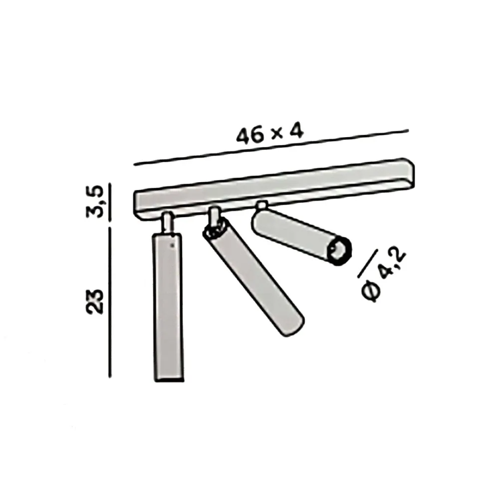 Lámpara de techo Perenz BAMBU' 8244 N LC