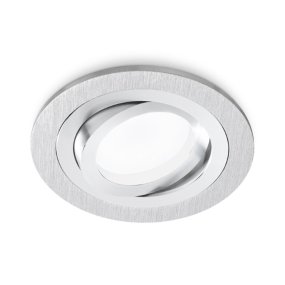 Gea Led GFA090 GU10 LED-Einbaustrahler, verstellbar für runde Gipskartonplatten