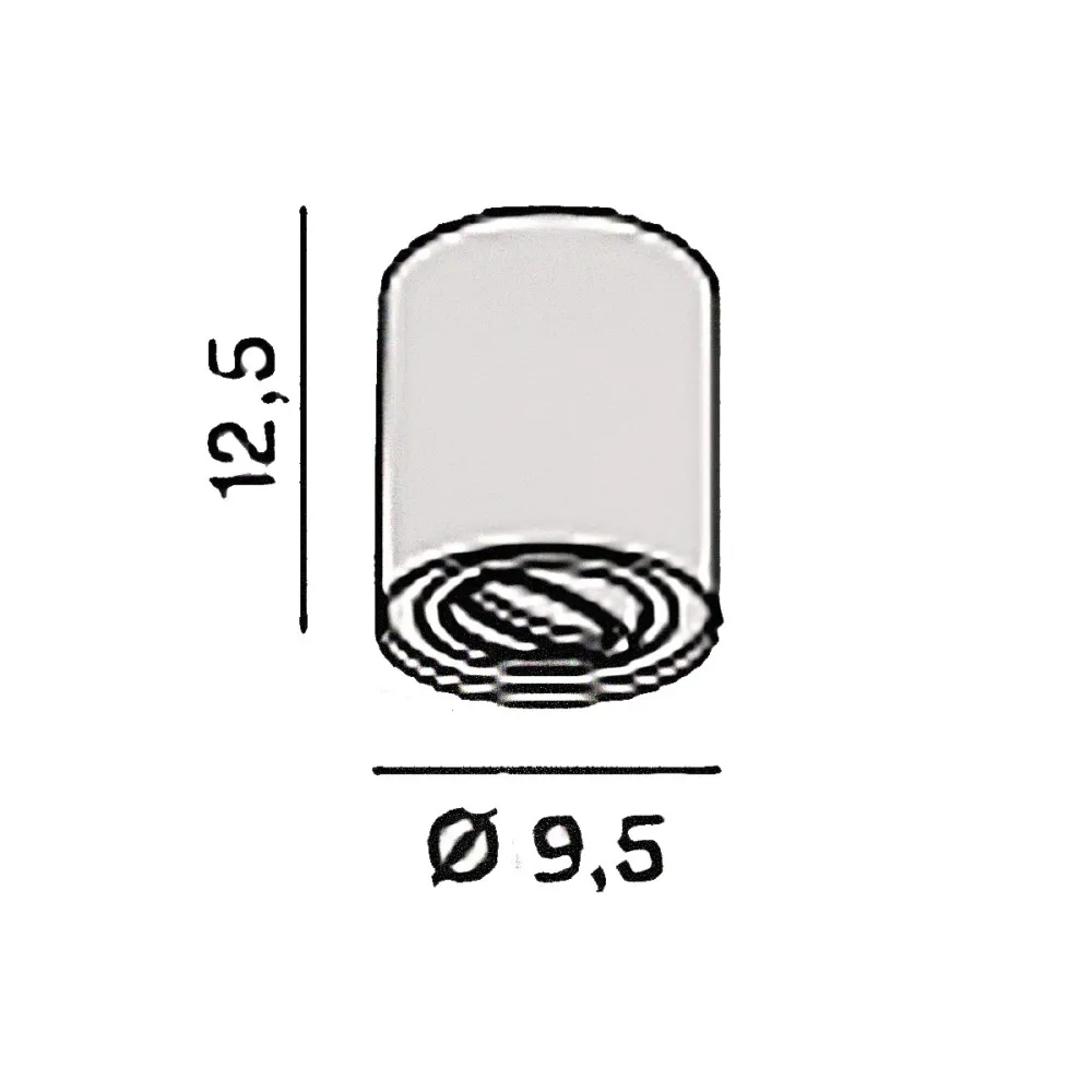 Perenz CENTRIC 8362 N Zylinder-Deckenleuchte