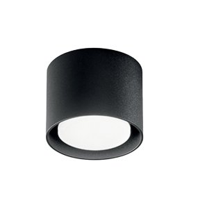 Plafoniera cilindro Perenz GEO 6740 N GX53 LED metallo nero opaco