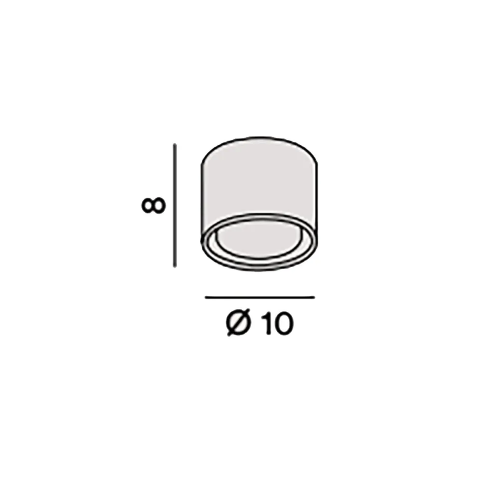 Plafonnier cylindrique Perenz GEO 6740 B