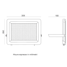 Foco LED Gea Led GES2343 200W IP65