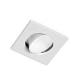 Faretto incasso quadrato IP20 Perenz OASIS 8368 B ottica orientabile bianco