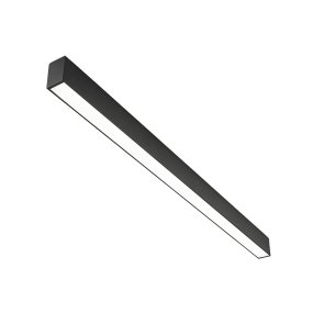 Lámpara de techo moderna Perenz GRID 8464 N CT LED CCT en metal negro