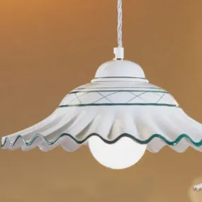 Due P lighting lustre en céramique 2383 S