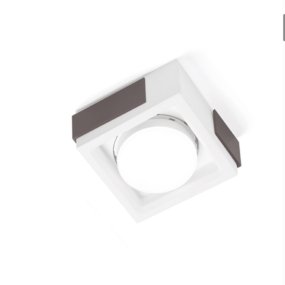 Lámpara de techo moderna Sforzin illuminazione VELIA PL1 T543 T544 T545 GX53 LED yeso metal