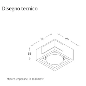 Lámpara de techo moderna Sforzin Lighting VELIA PL1 T543 T544 T545 GX53 LED