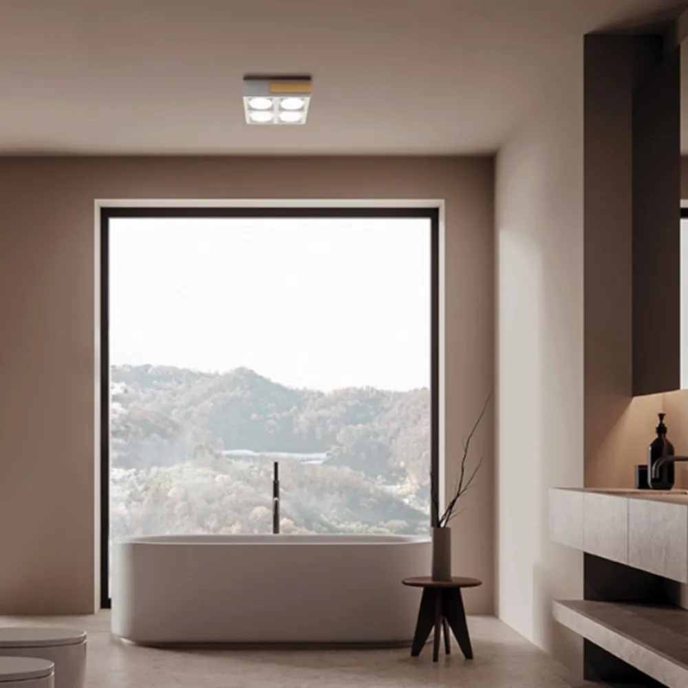 Lámpara de techo moderna Sforzin Lighting VELIA PL4 T549 T550 T551 GX53 LED