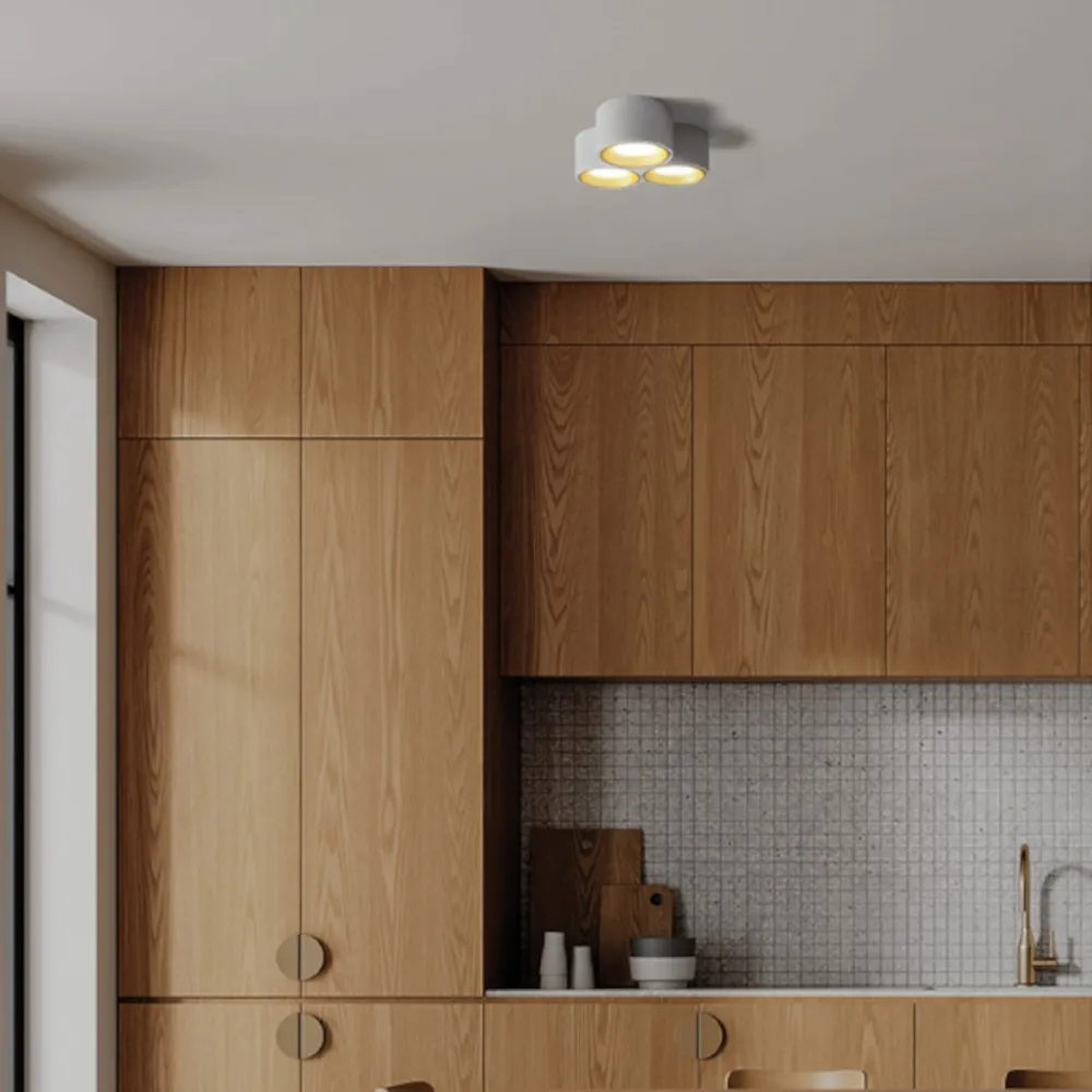 Plafonnier rond classique Sforzin Lighting NASSO T507 T508 T509 GX53 LED