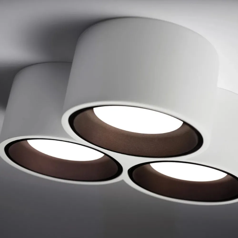 Plafonnier rond classique Sforzin Lighting NASSO T507 T508 T509 GX53 LED