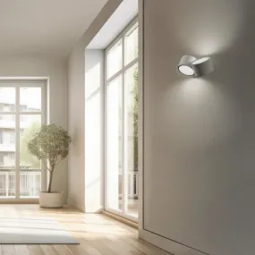 Aplique de pared LED moderno Sforzin Lighting NASSO redondo AP2 T517 T518 GX53