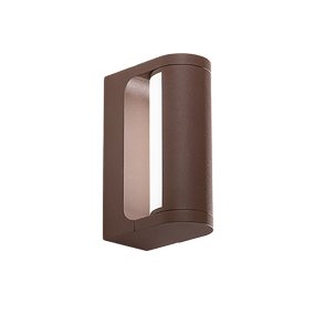 Applique orientabile esterno IP65 Perenz ORIENTA 8332 E LC 12W LED 3000K 960LM metallo alluminio corten