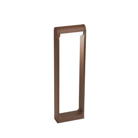 Lampioncino orientabile esterno IP65 Perenz ORIENTA 8334 E LC 12W LED 3000K 960LM metallo alluminio corten