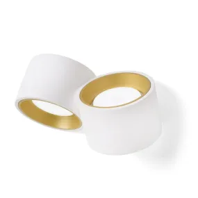 Lámpara de pared clásica Sforzin Lighting NASSO redonda AP2 T519 T520 T521