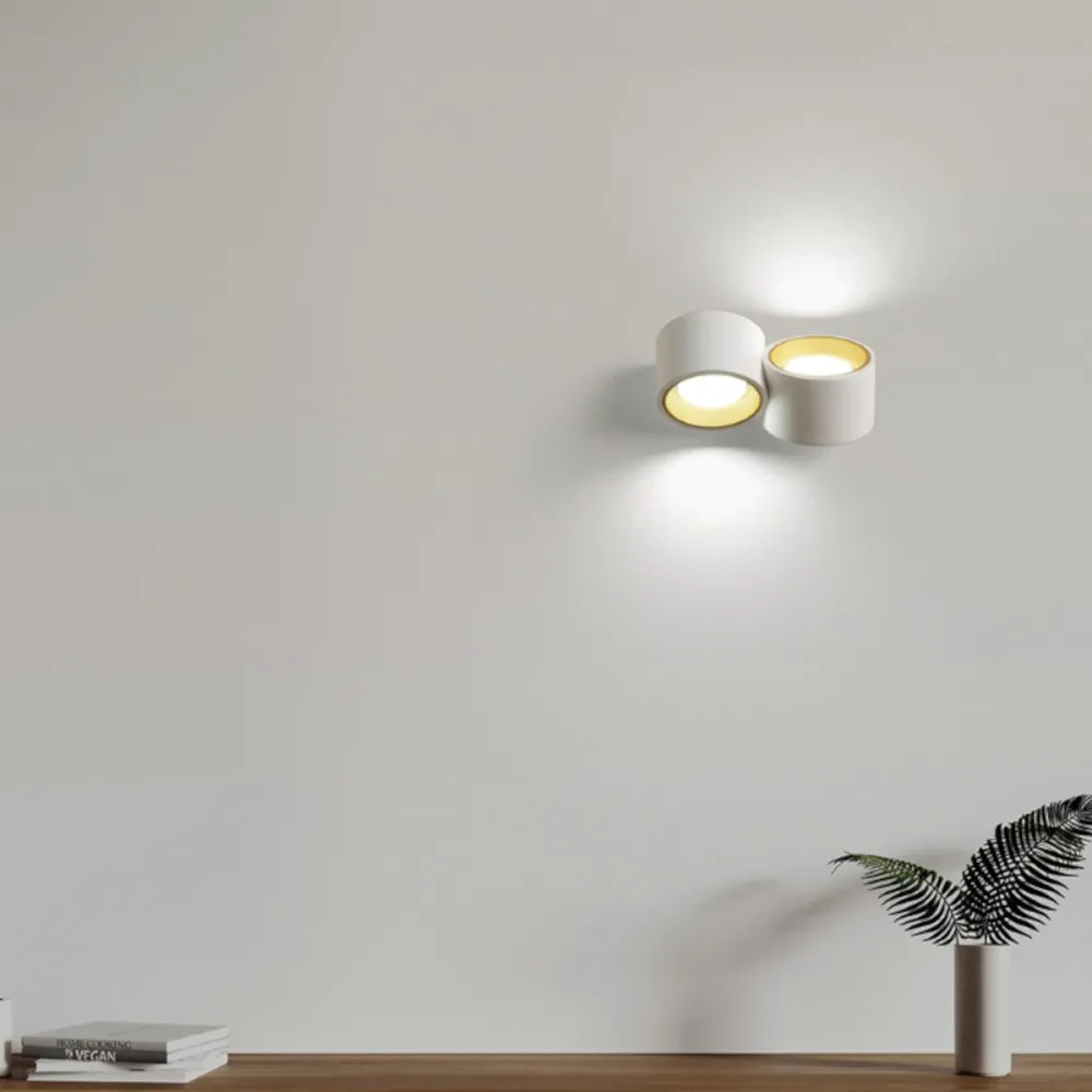 Lámpara de pared clásica Sforzin Lighting NASSO redonda AP2 T519 T520 T521