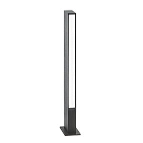 Perenz POLE 8338 A LC 11W LED 3000K 880LM anthrazitfarbene Aluminium-Außenleuchte IP65