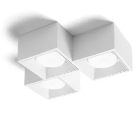 Lámpara de techo moderna cuadrada NASSO de Sforzin Lighting PL3 T511 T512