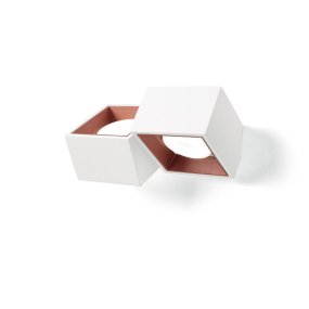 Klassische Wandleuchte Sforzin Lighting NASSO Square AP2 T525 T526 T527 GX53 LED Gips Aluminium