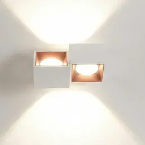 Sforzin Lighting NASSO Square Classic Wandleuchte AP2 T525 T526 T527