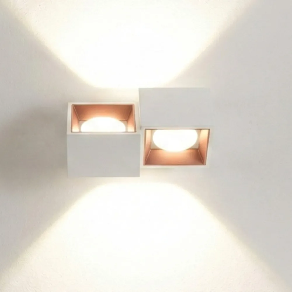 Aplique clásico cuadrado NASSO de Sforzin Lighting AP2 T525 T526 T527