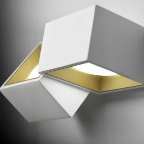 Sforzin Lighting NASSO Square Classic Wandleuchte AP2 T525 T526 T527