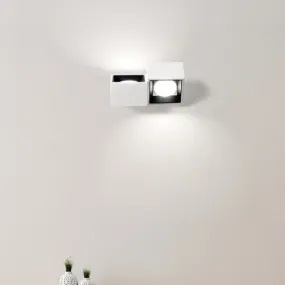 Aplique de pared LED moderno Sforzin Lighting NASSO cuadrado AP2 T523 T524 GX53