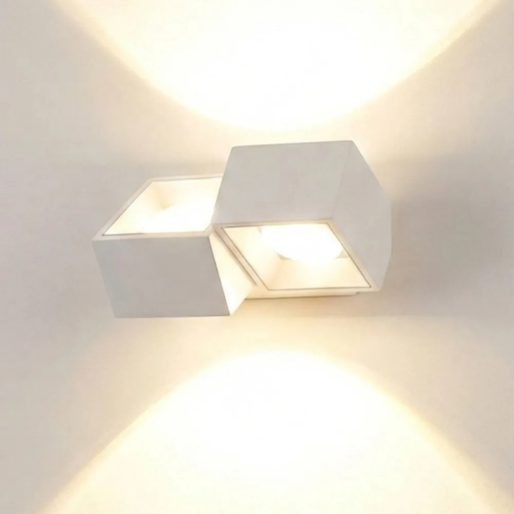 Sforzin Lighting NASSO Square AP2 T523 T524 GX53 LED moderne Wandleuchte