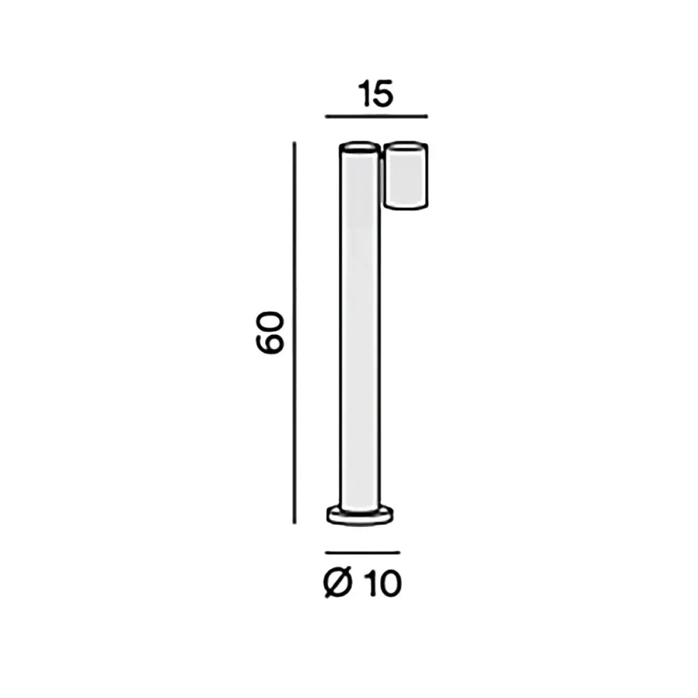 Farola de exterior orientable Perenz PULL 8324 E IP65