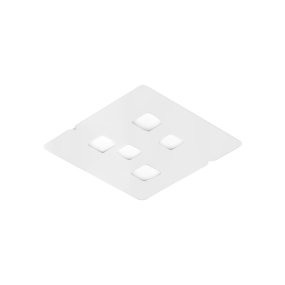 Moderne Deckenleuchte Gea luce GISELLE PM FGIPB2 Gx53 LED Aluminiummethacrylat