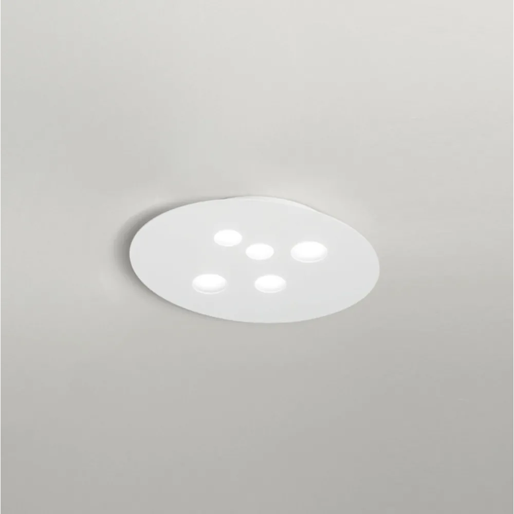 Plafoniera moderna Gea Luce LUNA PM FLUPB2 GX53 LED