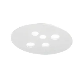 Lámpara de techo LED moderna Gea Luce LUNA PM FLUPB2 GX53