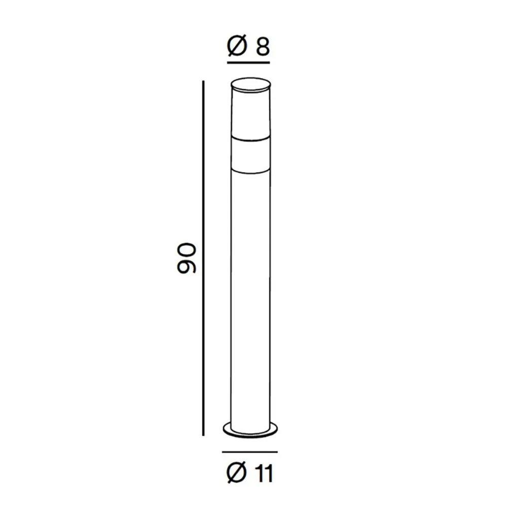 Lampioncino esterno IP54 Perenz SIGARO 8328 A