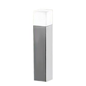 Perenz TOWER 8342 GC E27 LED-Außenleuchte IP54, Metall, Aluminium, Acryl, Betongrau