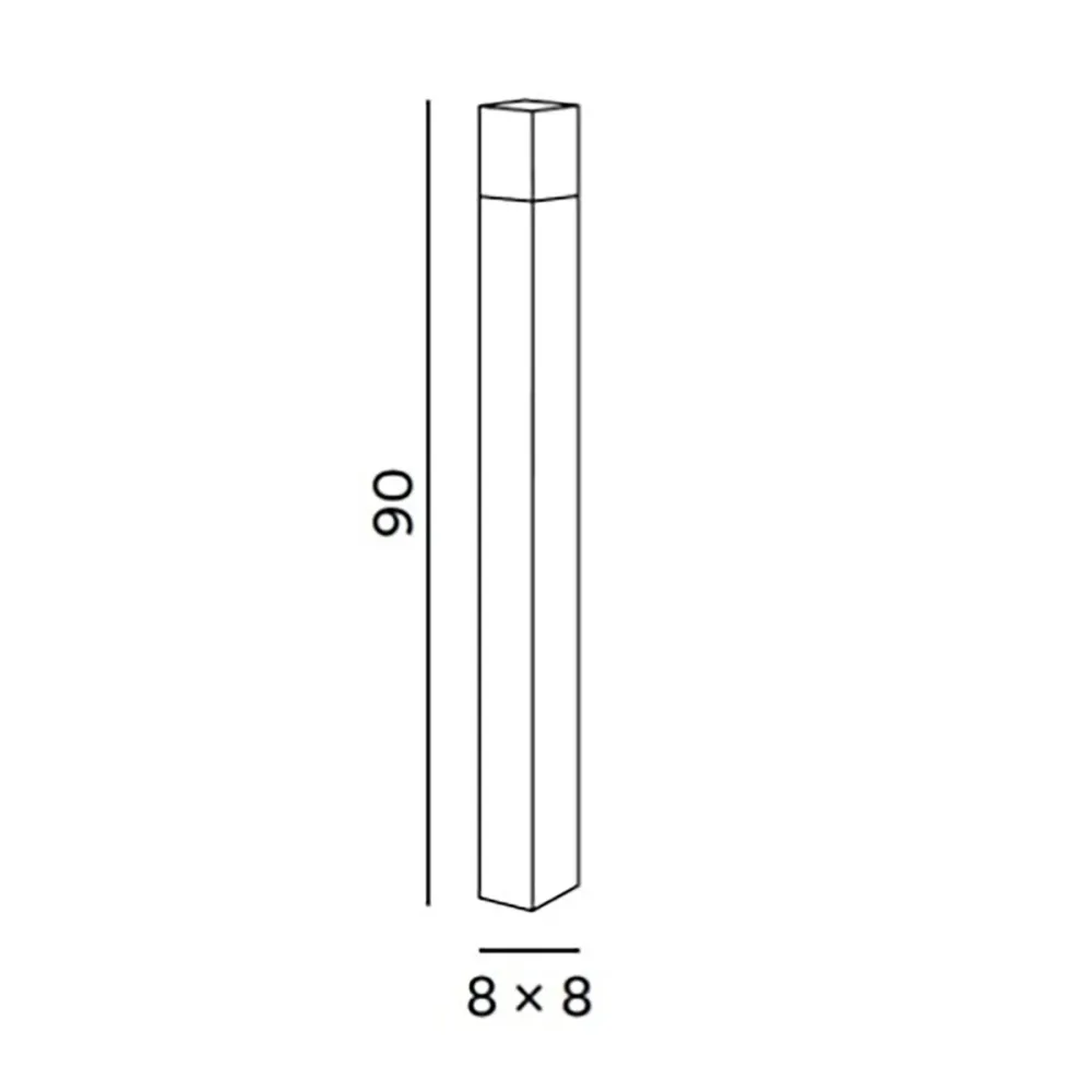 Farola de exterior Perenz TOWER 8344 GC IP54