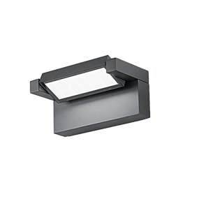 Applique murale extérieure LED Perenz DISPLAY 8350 A CT IP65, température de couleur réglable, anthracite mat