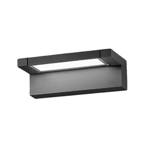 Applique murale extérieure LED Perenz DISPLAY 8352 A CT IP65, température de couleur réglable, anthracite mat