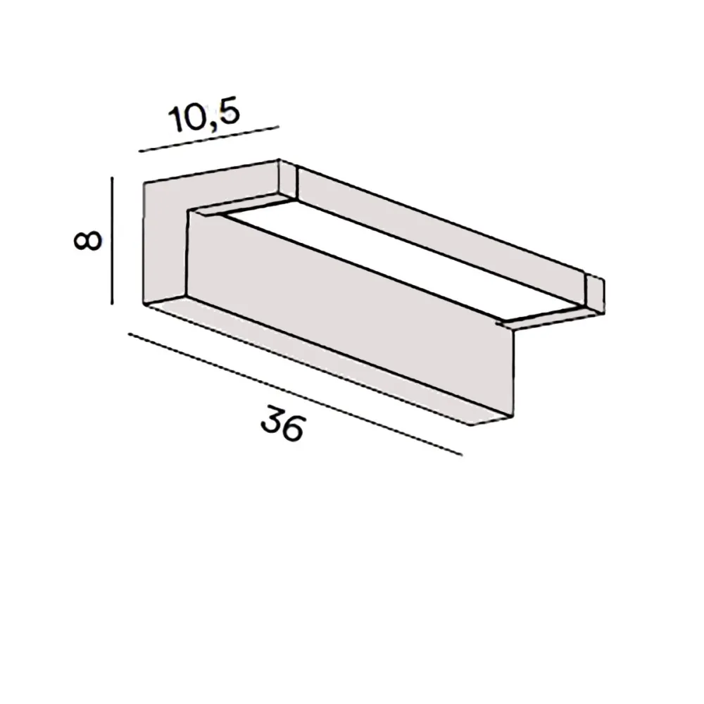 Applique murale extérieure réglable Perenz DISPLAY 8352 GC