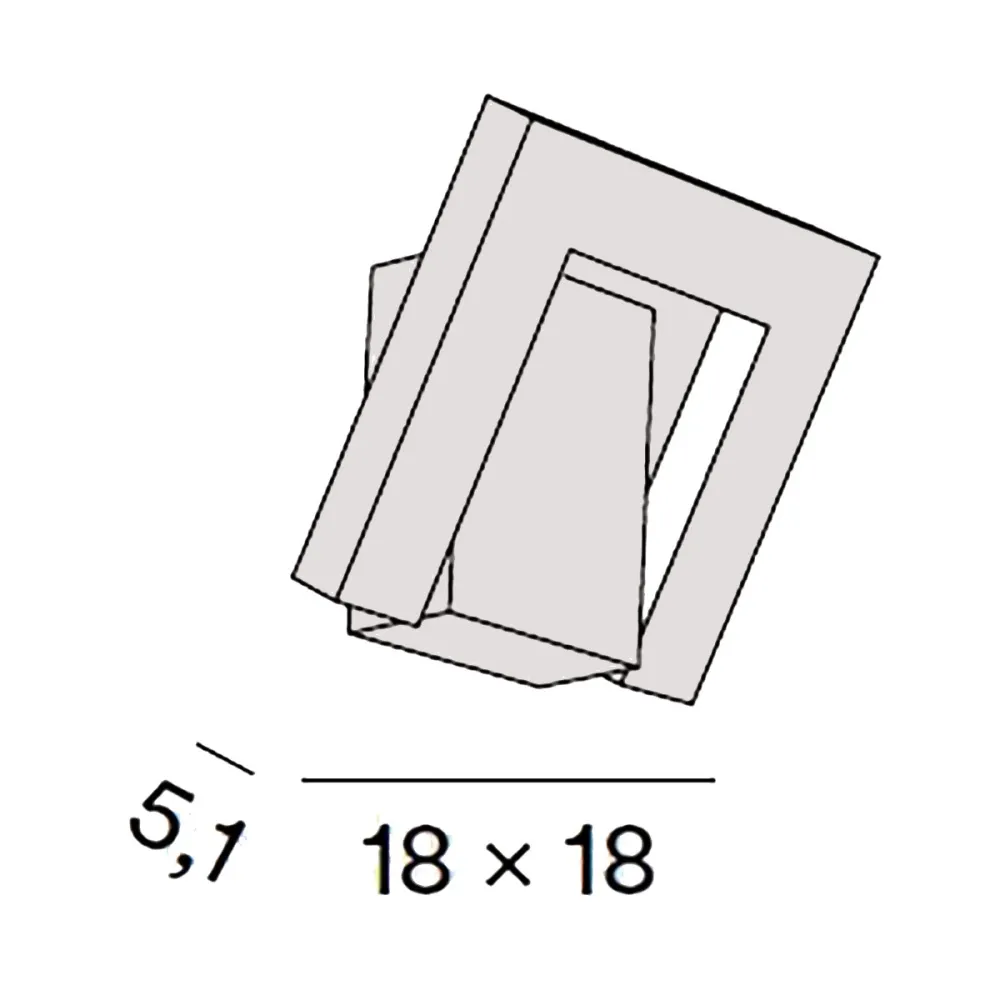 Applique murale extérieure réglable Perenz LEVA 8329 A CT