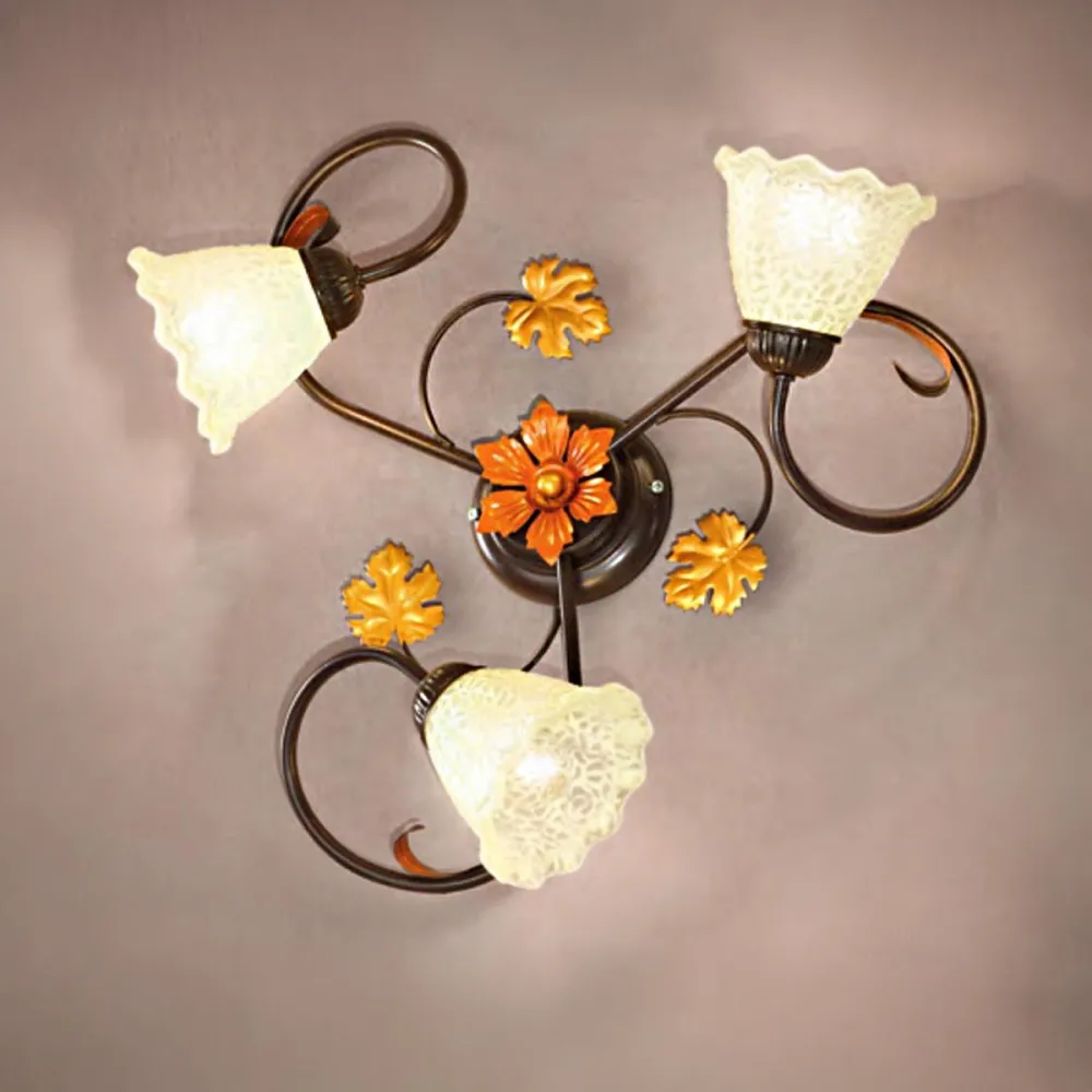 Lámpara de techo clásica Due P AIDA PL3