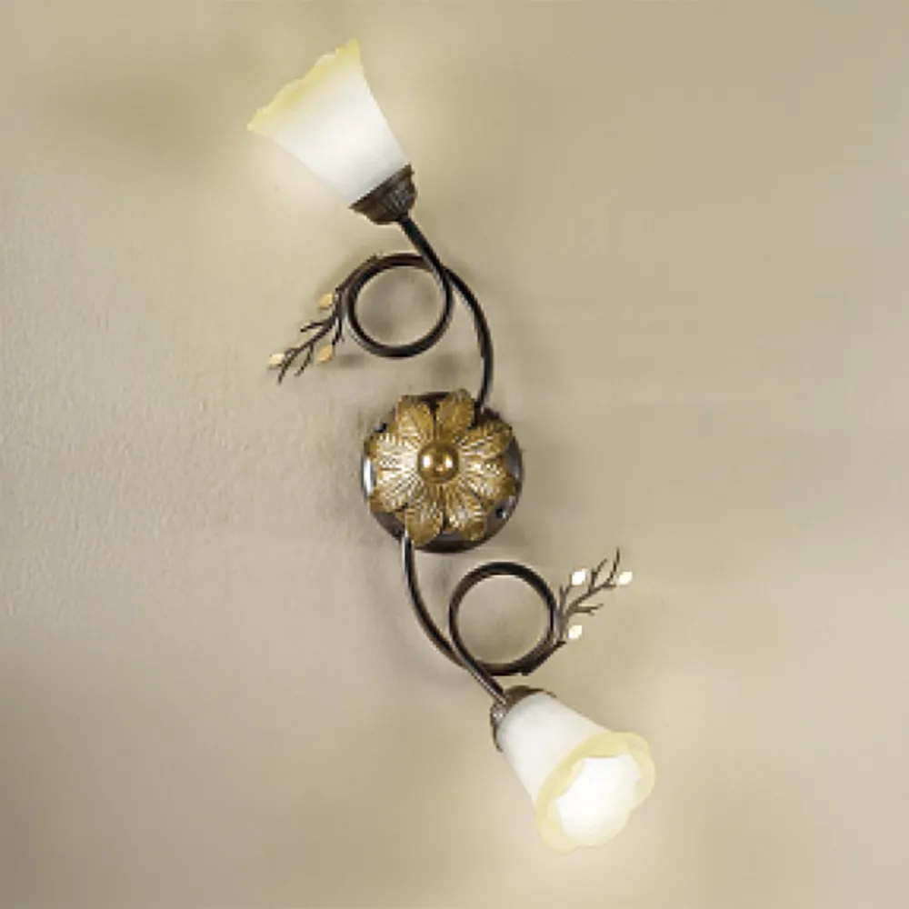 Lámpara de techo clásica Due P Illuminazione ELENA PL2 E