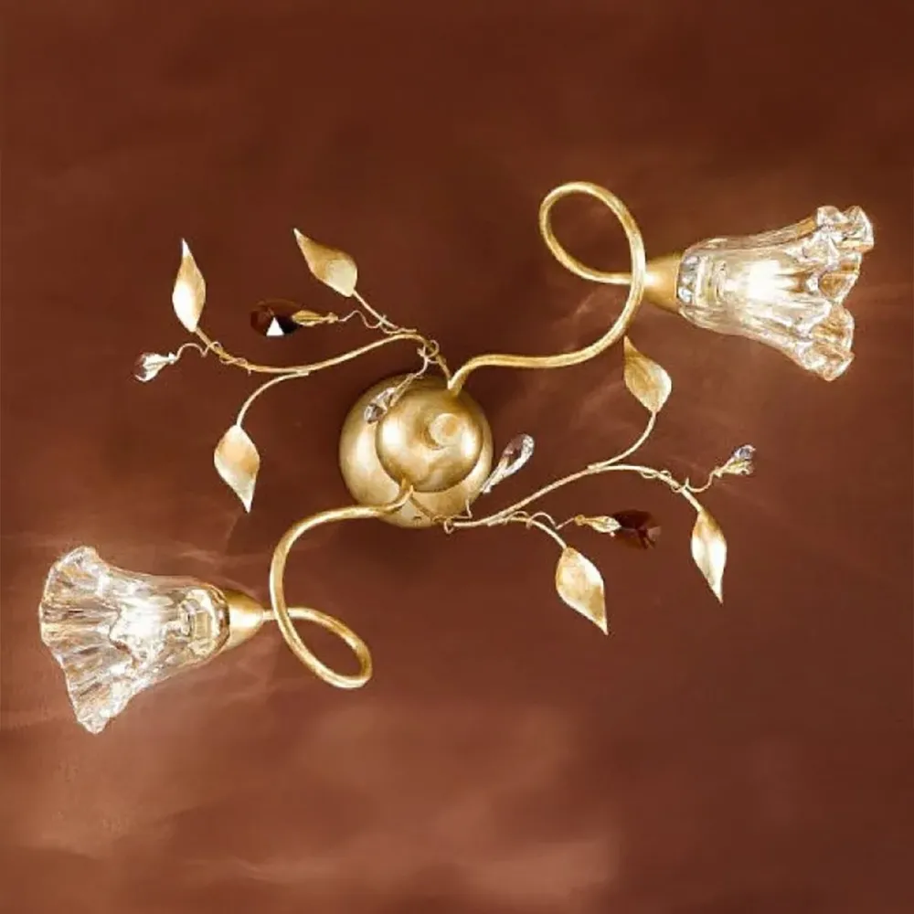 Lámpara de techo clásica Due P Illuminazione EMMA PL2