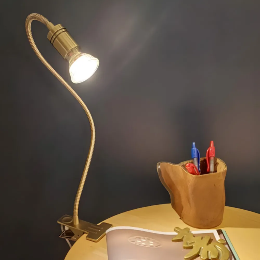 Klassischer Klemmlampenschirm Illuminando FRIDA PZ GU10 LED